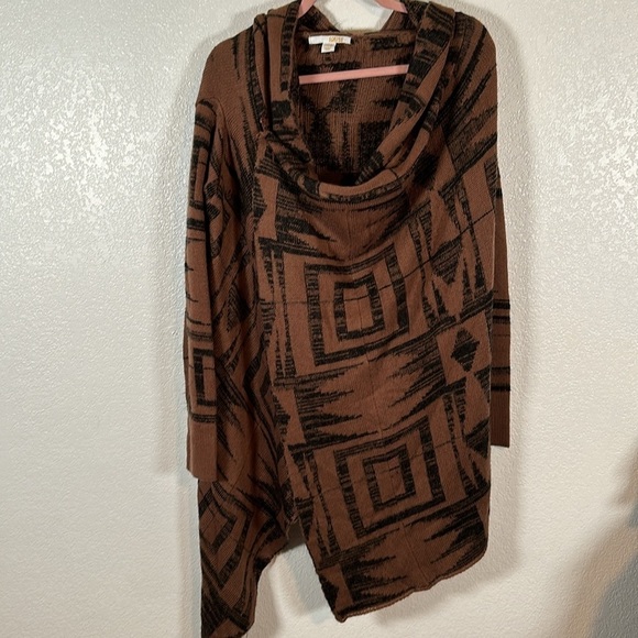 Revolve Amuse Society Vena Cardigan in Mocha Size Small - Picture 2 of 8
